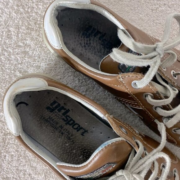 Vintage Grisport Active Brown Leather Sneakers 38 - Picture 8 of 15